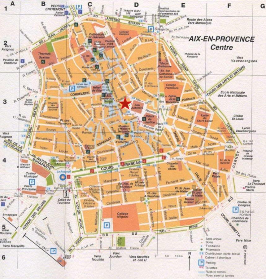 Apartmán Beau 3 Pieces 83 M2 Au Coeur Du Centre Historique D'Aix En Provence Aix-en-Provence Exteriér fotografie
